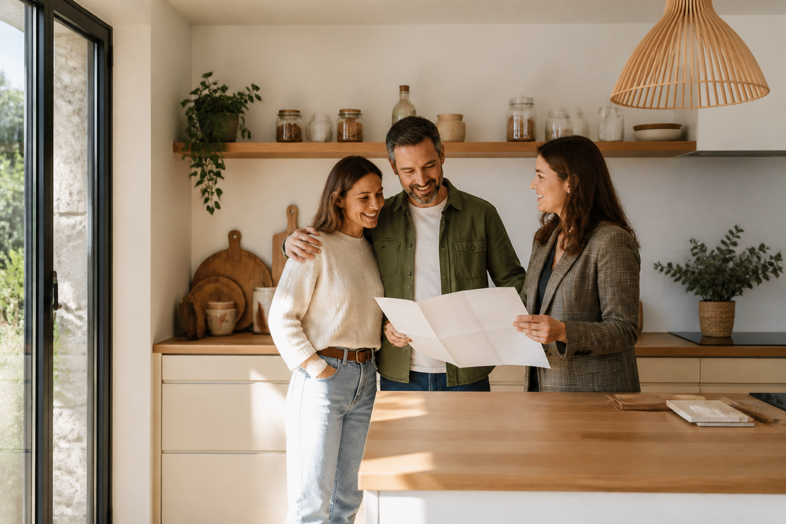 Rénovation d'un intérieur financée par un crédit travaux